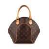 Louis Vuitton Ellipse small model handbag in monogram canvas and natural leather - 360 thumbnail
