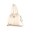 Yves Saint Laurent Muse small model handbag in white leather - 00pp thumbnail