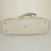 Yves Saint Laurent Muse small model handbag in white leather - Detail D5 thumbnail