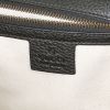 Gucci GG Marmont large model handbag in black grained leather - Detail D3 thumbnail