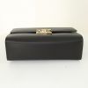 Gucci Padlock shoulder bag in black leather - Detail D5 thumbnail