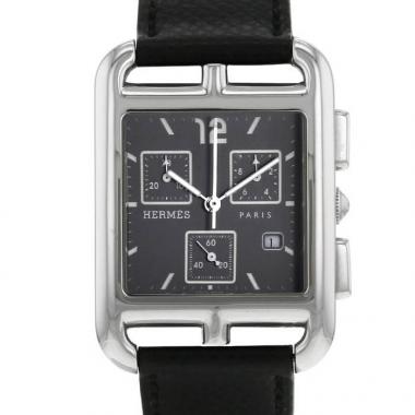 Hermes Cape Cod Chrono watch in stainless steel Ref:  CC1.910 Circa  2010