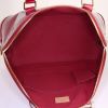 Louis Vuitton Alma large model handbag in red monogram patent leather - Detail D2 thumbnail