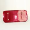 Louis Vuitton Alma large model handbag in red monogram patent leather - Detail D4 thumbnail