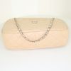 Chanel Grand Shopping shopping bag in beige quilted leather - Detail D4 thumbnail