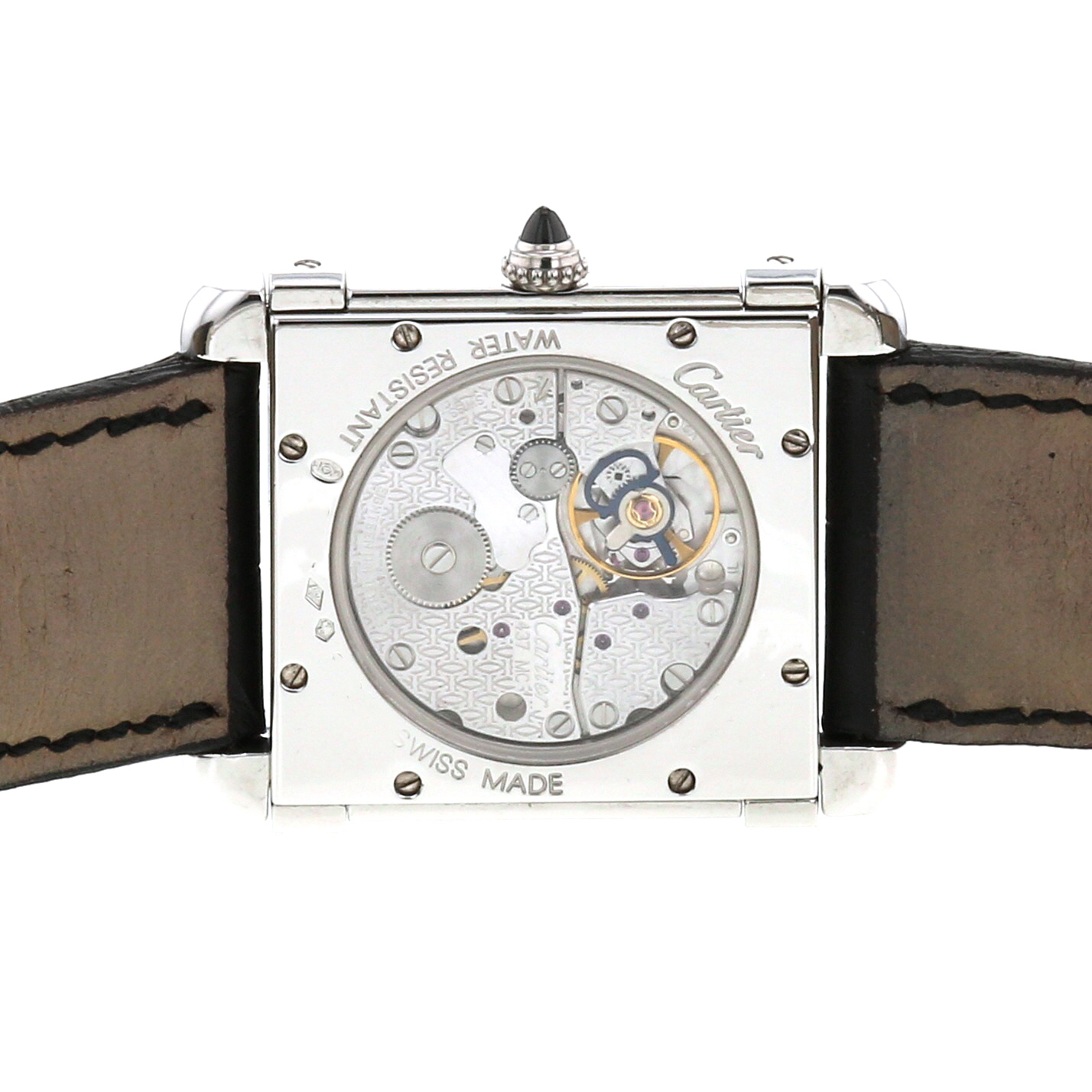 Montre Cartier Tank Chinoise en platine Ref :  2685H Vers  2000