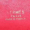 Bolso de mano Hermes Bolide en cuero Ardenne rojo - Detail D4 thumbnail