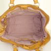 Miu Miu handbag in yellow grained leather - Detail D3 thumbnail