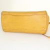 Miu Miu handbag in yellow grained leather - Detail D5 thumbnail