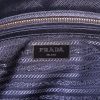 Prada Galleria medium model handbag in black leather saffiano - Detail D4 thumbnail