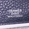 Bolso bandolera Hermès Steve en cuero togo gris antracita - Detail D3 thumbnail