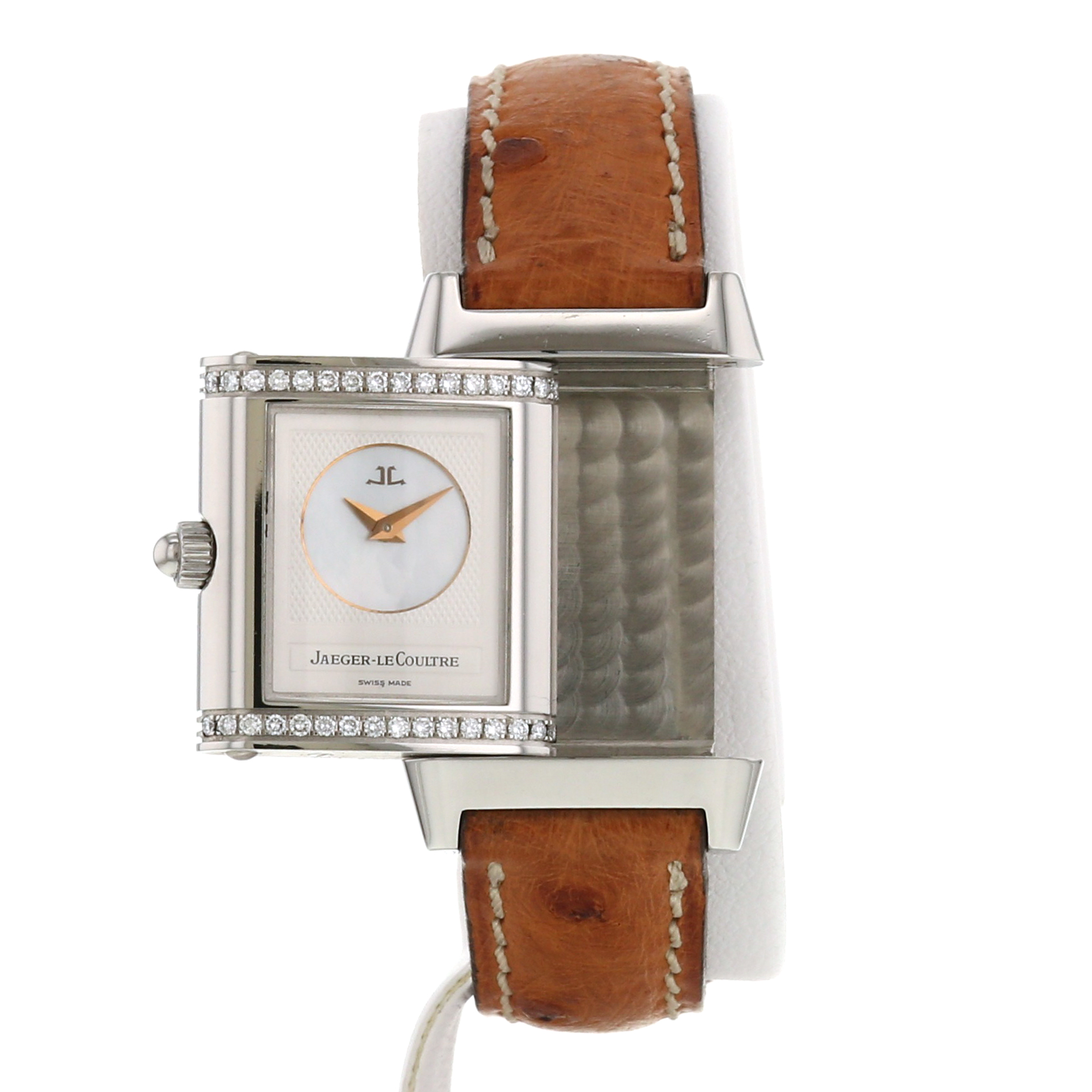 Montre Jaeger-LeCoultre Reverso-Duetto en acier Ref :  266844 Vers  2000 - Detail D2