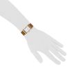 Jaeger Lecoultre Reverso watch in gold and stainless steel Ref:  250508 Circa  2000 - Detail D1 thumbnail