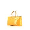 Louis Vuitton Wilshire handbag in yellow monogram patent leather - 00pp thumbnail
