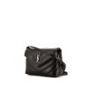 Saint Laurent Loulou small model shoulder bag in black quilted leather - 00pp thumbnail