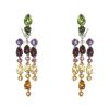 H. Stern pendants earrings in white gold,  colored stones and diamonds, in quartz and in diamonds - 00pp thumbnail