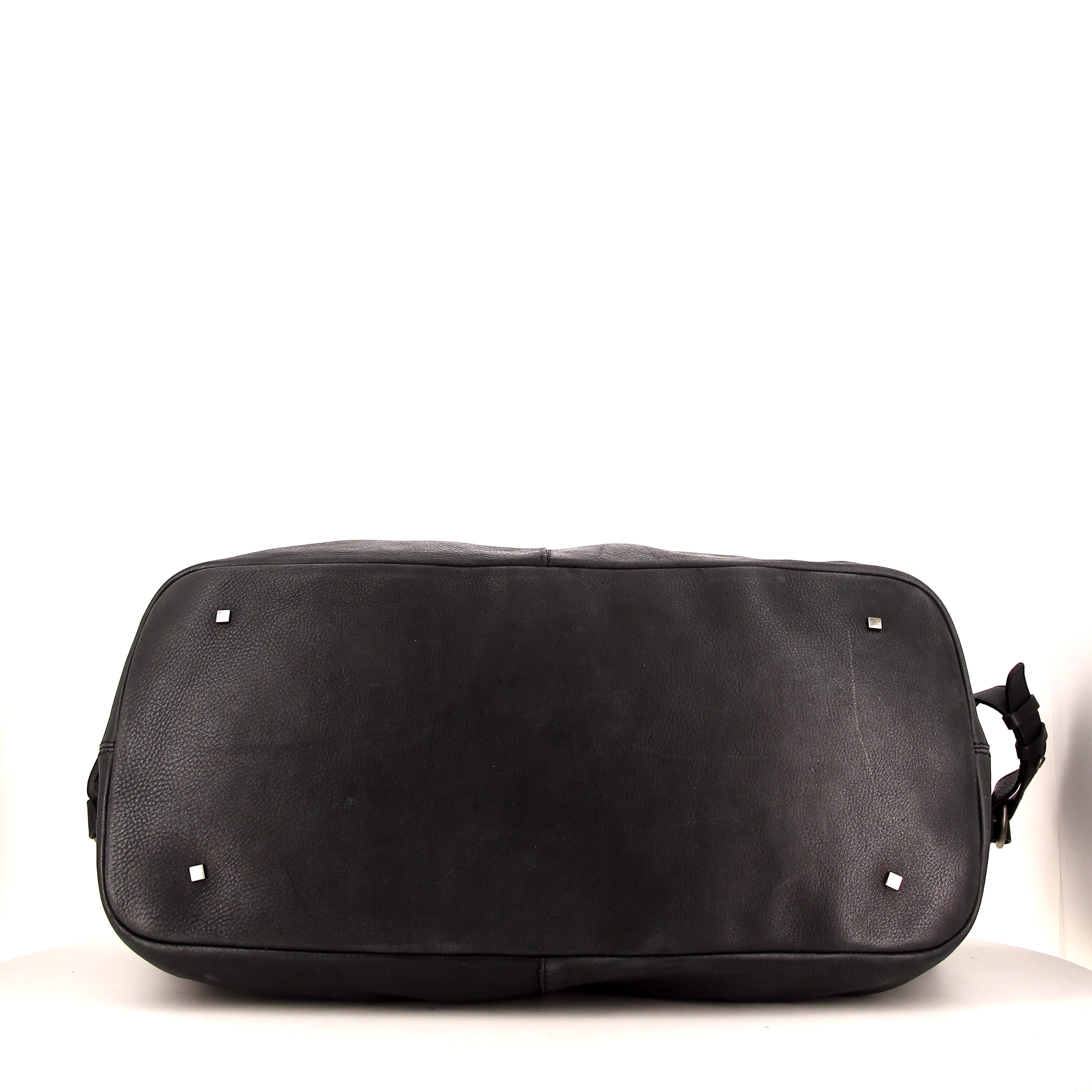 Borsa da viaggio Givenchy Nightingale in pelle martellata nera - Detail D5