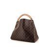 Louis Vuitton Artsy handbag in brown monogram canvas and natural leather - 00pp thumbnail