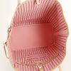 Shopping bag Louis Vuitton Neverfull modello medio in tela monogram a fiori e pelle naturale - Detail D2 thumbnail