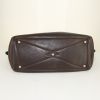 Hermes Victoria handbag in brown togo leather - Detail D4 thumbnail