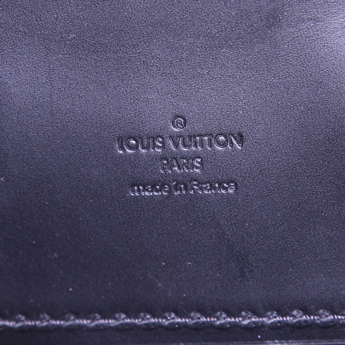 Louis Vuitton Steamer Bag - Travel Bag America's Cup travel bag in brown, blue and red monogram canvas and black leather - Detail D3