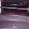 Billetera Chanel en cuero acolchado morado - Detail D2 thumbnail