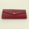 Louis Vuitton Sarah wallet in pink epi leather - Detail D4 thumbnail