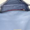 Bolso de mano Valentino Garavani Rockstud Spike en ante acolchado azul - Detail D2 thumbnail