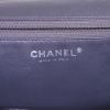Chanel 2.55 shoulder bag in anthracite grey quilted leather - Detail D4 thumbnail