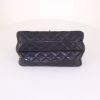 Chanel 2.55 shoulder bag in anthracite grey quilted leather - Detail D5 thumbnail