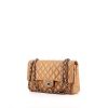 Chanel Timeless handbag in gold quilted grained leather - 00pp thumbnail