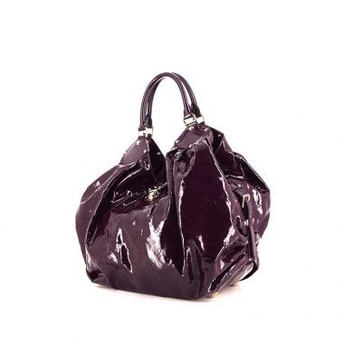 Louis Vuitton handbag in purple monogram patent leather