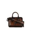 Berluti Deux jours briefcase in brown leather - 360 thumbnail