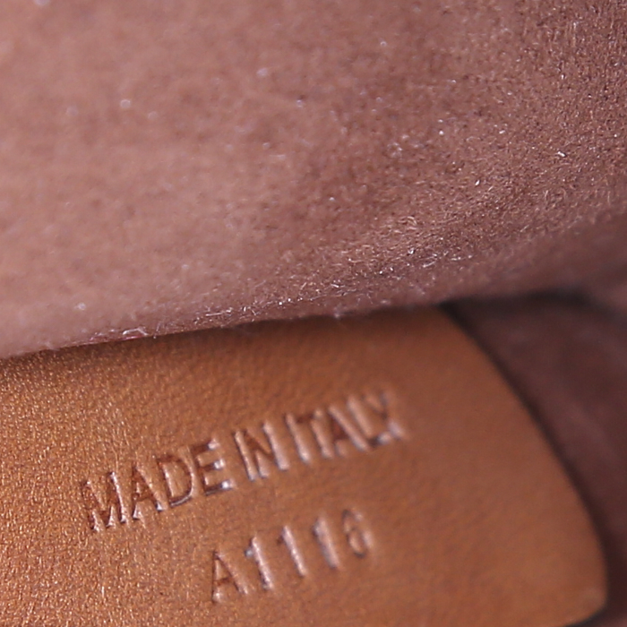 Berluti Deux jours briefcase in brown leather - Detail D5