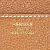 Hermes Birkin 35 cm handbag in gold leather taurillon clémence and red leather - Detail D3 thumbnail