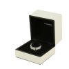 Sortija flexible Chanel Ultra modelo mediano en oro blanco,  cerámica blanca y diamantes - Detail D2 thumbnail