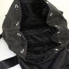 Zaino Prada in tela nera e pelle nera - Detail D2 thumbnail