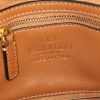 Valentino Garavani shoulder bag in havana brown grained leather - Detail D4 thumbnail