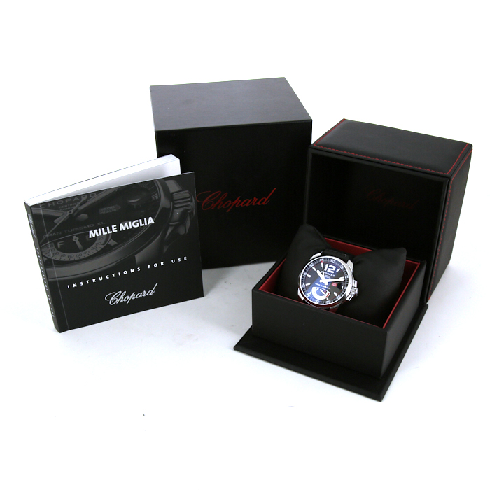 Montre Chopard Mille Miglia-Gran Turismo et acier Ref :  8997 Vers  2014 - Detail D2