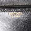 Hermès Constance bag worn on the shoulder or carried in the hand in black box leather - Detail D3 thumbnail