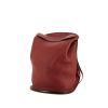 Hermès Sherpa backpack in burgundy togo leather - 00pp thumbnail