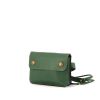 Hermès clutch-belt in green epsom leather - 00pp thumbnail