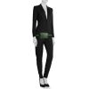 Pochette-cintura Hermès in pelle Epsom verde - Detail D1 thumbnail