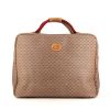 Gucci Gucci Vintage suitcase in beige monogram canvas and natural leather - 360 thumbnail