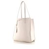Miu Miu shopping bag in white grained leather - 00pp thumbnail