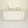 Miu Miu shopping bag in white grained leather - Detail D5 thumbnail