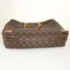 Louis Vuitton Voyage briefcase in brown monogram canvas and natural leather - Detail D4 thumbnail
