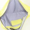 Alexander Wang pouch in yellow Lime grained leather - Detail D2 thumbnail