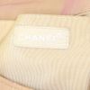 Chanel 2.55 handbag in rosy beige satiny canvas - Detail D3 thumbnail