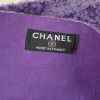 Borsa Chanel in camoscio viola con motivo a quadri - Detail D3 thumbnail